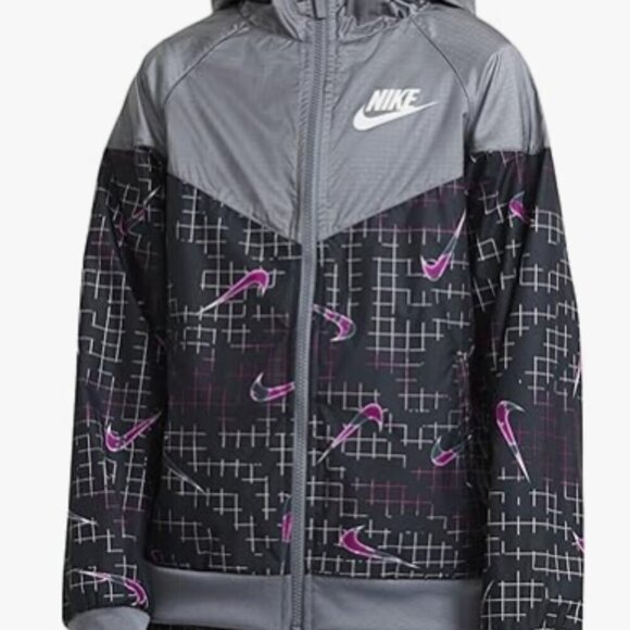 Nike Other - Nike Loose Fit  Windrunner Full Zip Hooded Shell Jacket Size XL